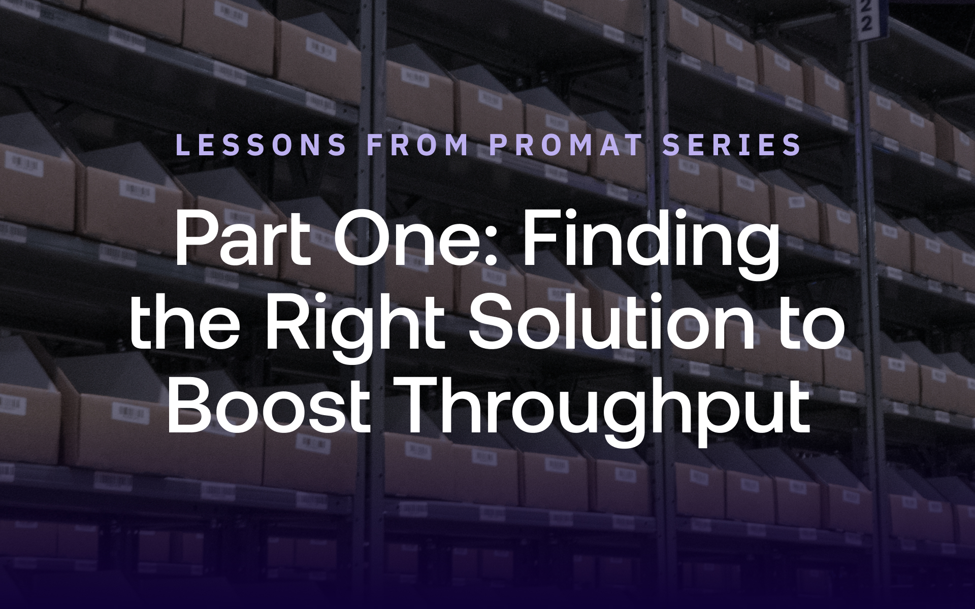 Fast Pick Warehouse Picking Solutions for Faster Fulfillment | Onward