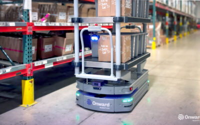 Onward Robotics Lumabot AMR at FST Logistics