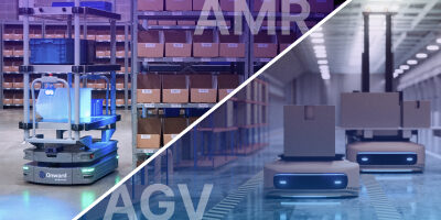 comparing AMR vs AGV